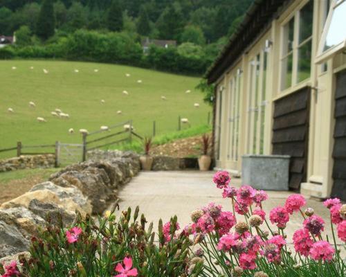 ペインズウィック Valley Barn Slad Valley Cotswoldsヴィラ エクステリア 写真