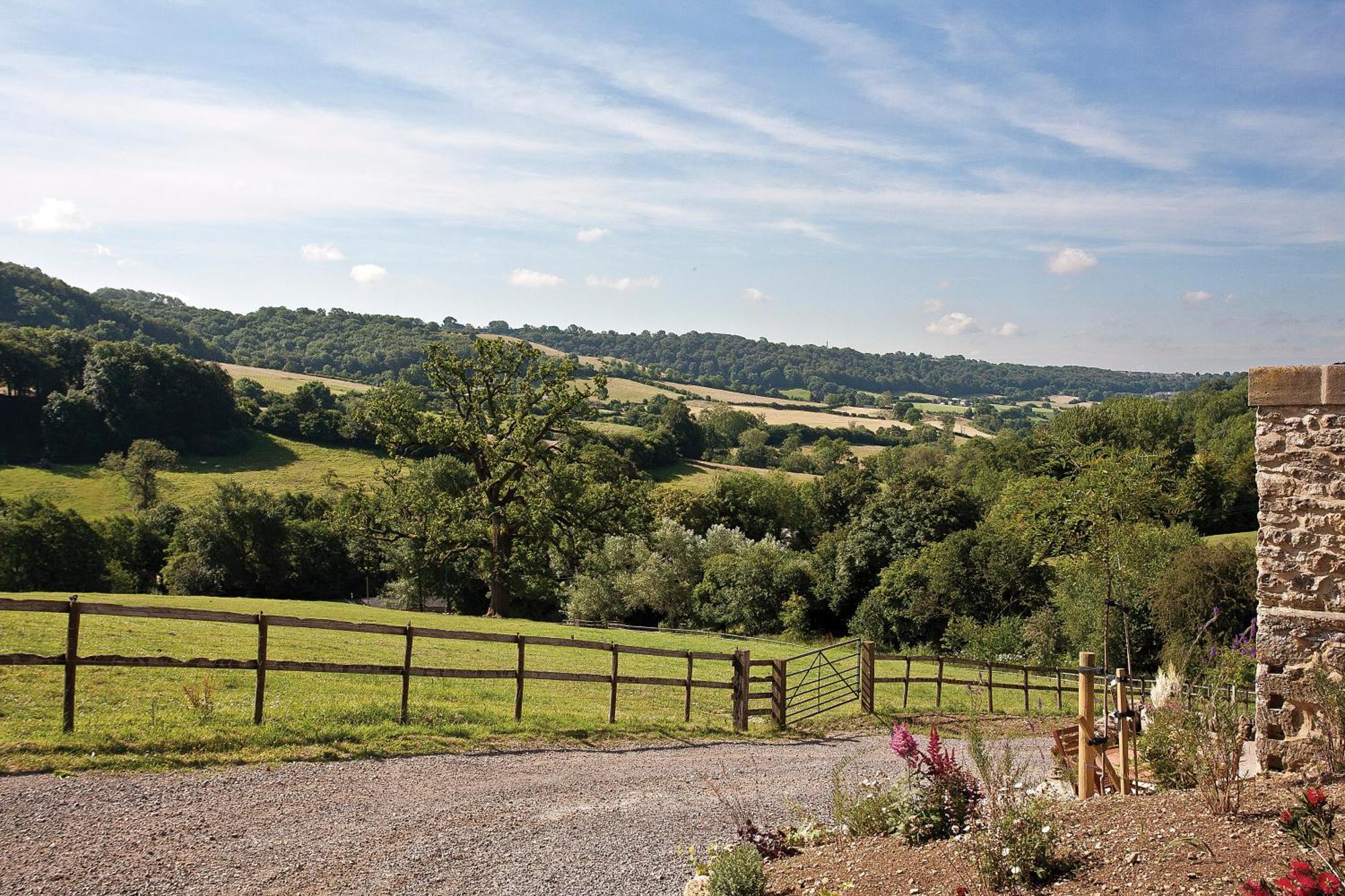 ペインズウィック Valley Barn Slad Valley Cotswoldsヴィラ エクステリア 写真