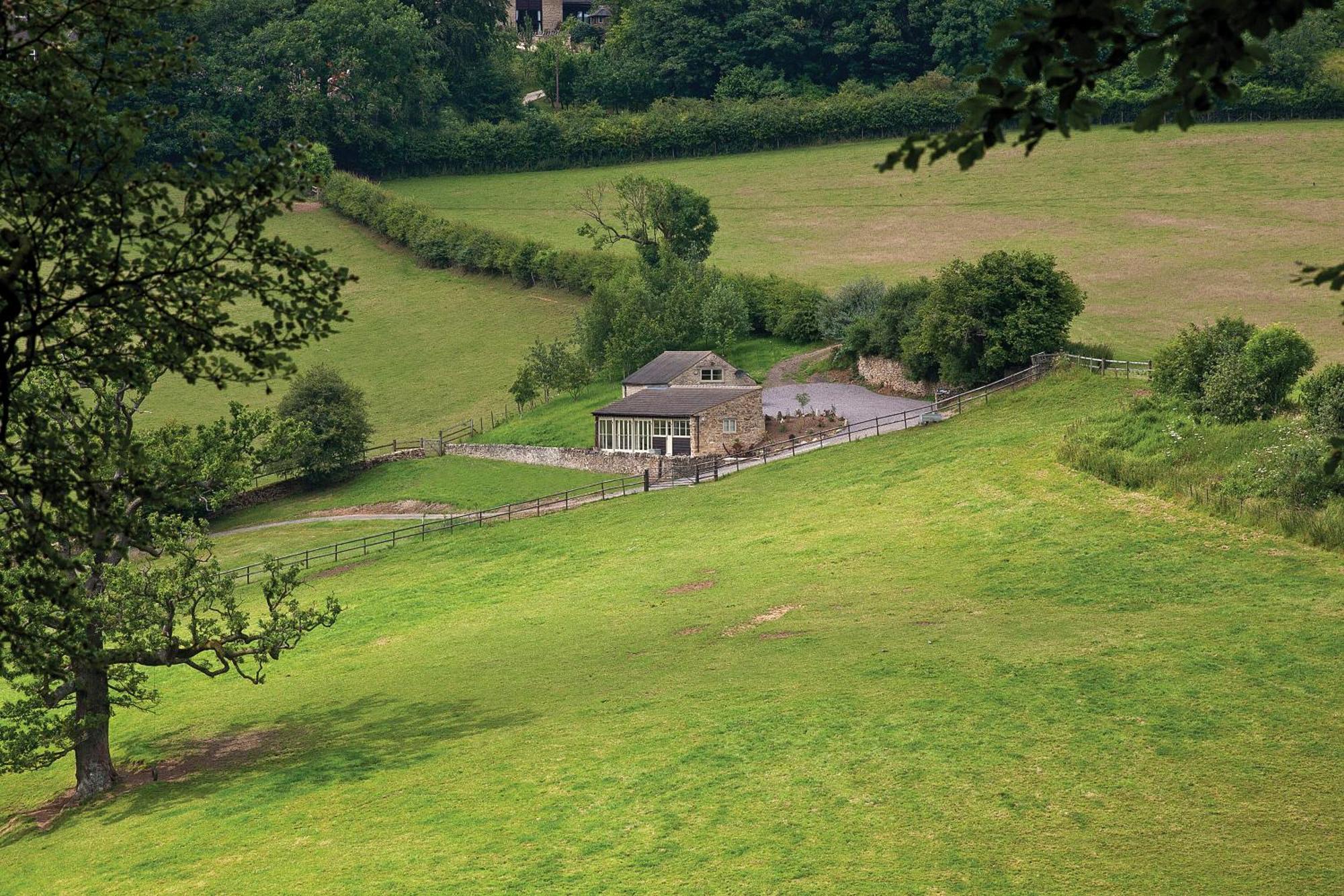 ペインズウィック Valley Barn Slad Valley Cotswoldsヴィラ エクステリア 写真